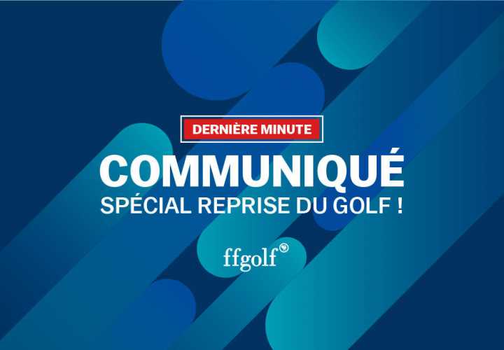 Christophe Muniesa présente les modalités de la reprise du golf le 11 mai...