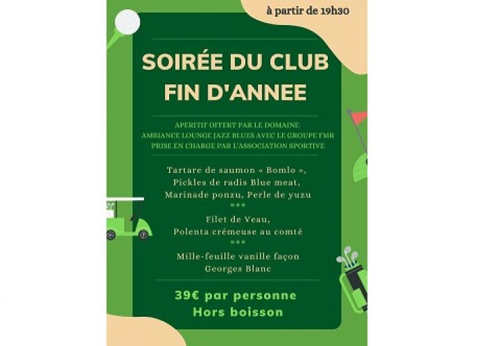 Soirée du Club Fin d'année