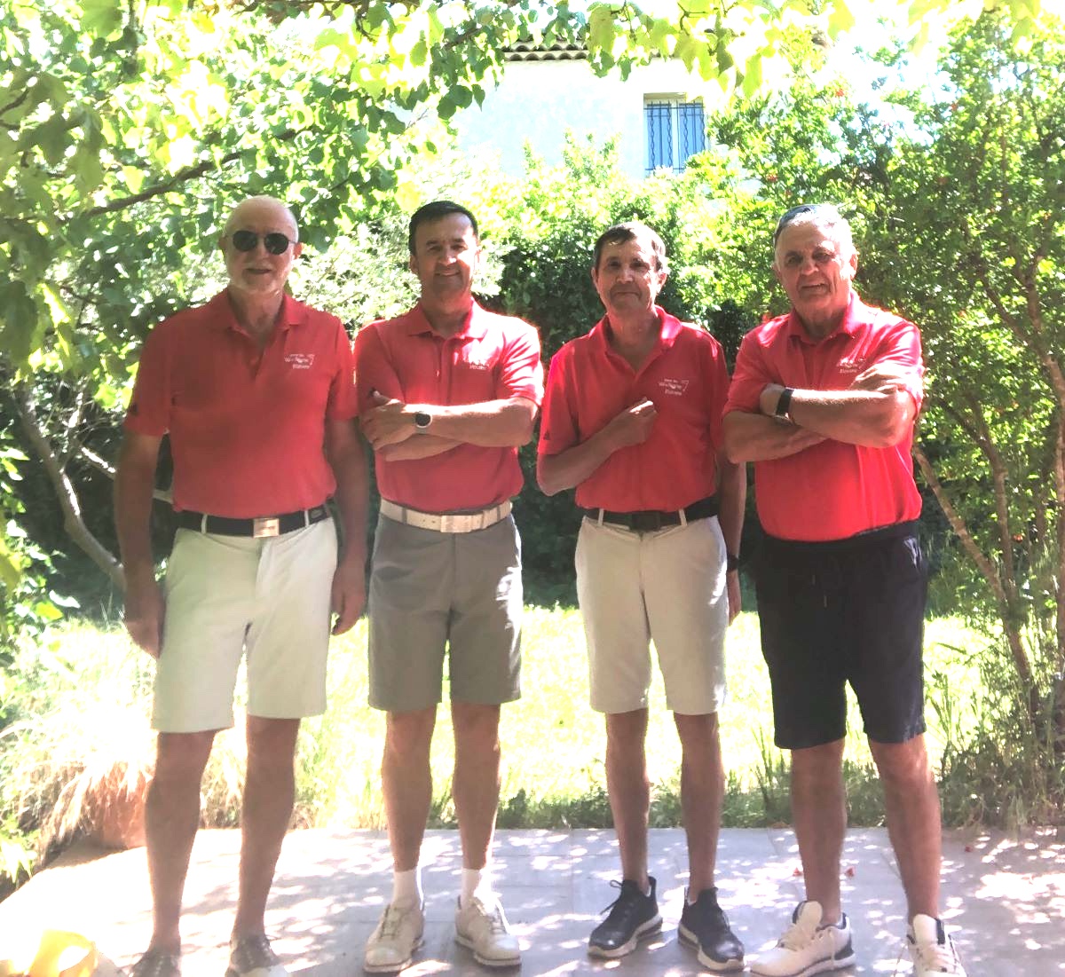 l'equipe masculine du golf du val de sorne jura Franche Comté