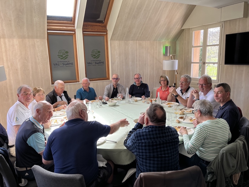 Succès pour cette première de la table des golfeurs du Jeudi