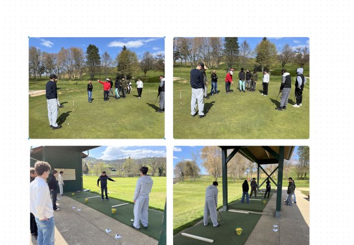 Une section du Lycée Le Corbusier à la découverte de notre sport