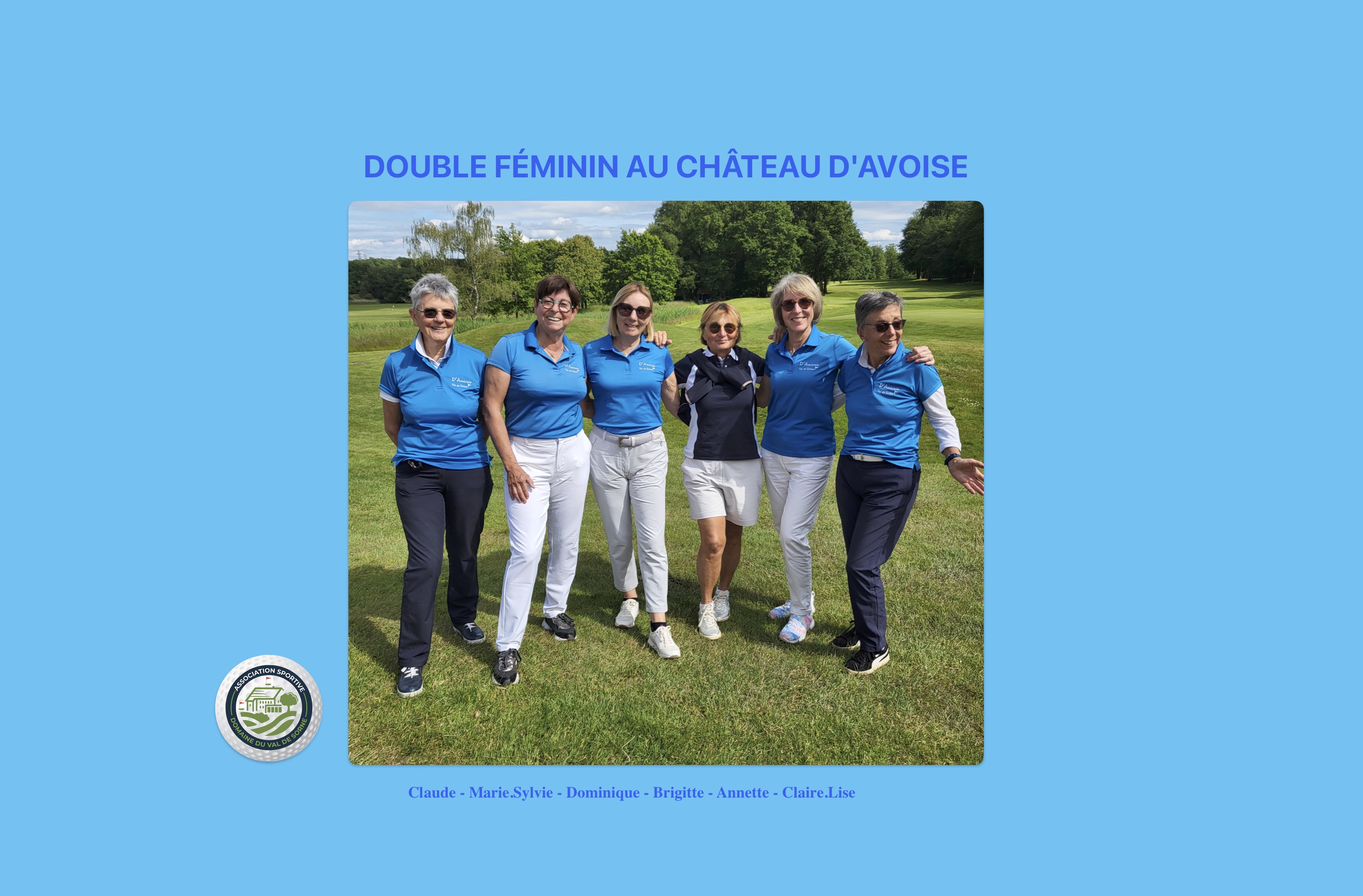 Double Féminin organisé par la Ligue BFC