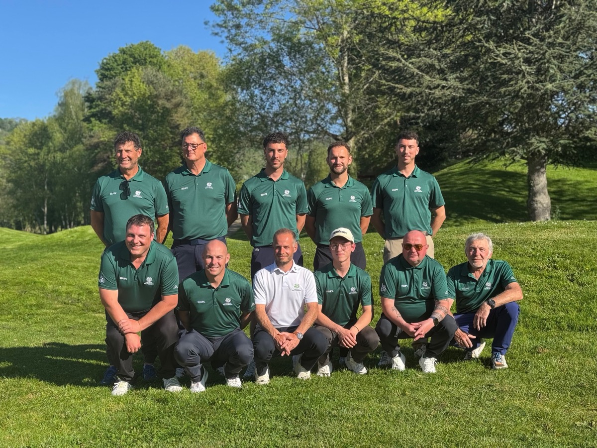 l'équipe masculine seniors du golf du val de sorne jura Franche Comté