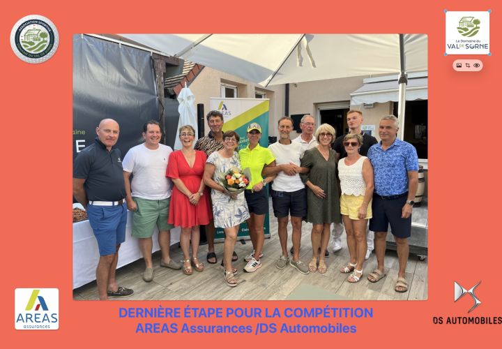 DERNIÈRE COMPÉTITION DS/AREAS et remise des prix