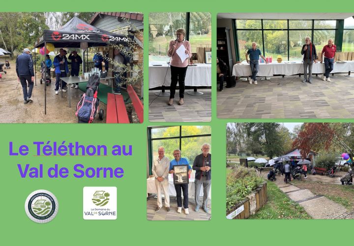 5ème édition du Téléthon au Golf du Val de Sorne